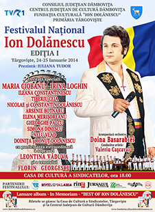 Afiș Festivalul Național Ion Dolănescu